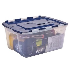 CONTENITORE MULTIUSO CON COPERCHIO A CERNIERA 43X59XH28CM 45L BANKERS BOX - 100135774