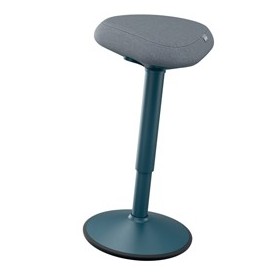 SGABELLO ACTIVE COMFORT IN PIEDI GRIGIO SCURO LEITZ - 65450089