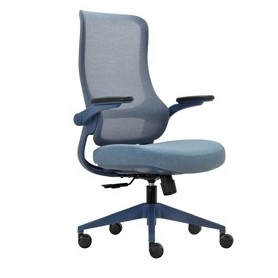 SEDUTA OPERATIVA ERGONOMICA AURORA CHLN18 C/BRACCIOLI REGOLABILI BLU UNISIT - CHLN18/BL