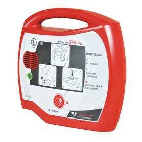 DEFIBRILLATORE SEMIAUTOMATICO RESCUE SAM CARVEL - DEF079
