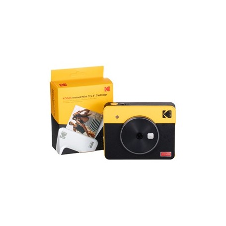 KODAK FOTOCAMERA ISTANTANEA  MINI SHOT COMBO 3 RETRO -GIALLO - KOCAMC300RY