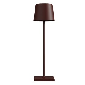 LAMPADA DA TAVOLO 851 RICARICABILE 8XH30CM METALLO MARRONE PALMINA - DL-XTD851BN