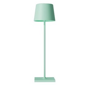 LAMPADA DA TAVOLO 851 RICARICABILE 8XH30CM METALLO VERDE SALVIA PALMINA - DL-XTD851SV