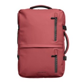 ZAINO TRAVEL BACKPACK DROP2GO GOMMA ANTIPIOGGIA DIM. 30X15X45CM BORDEAUX INTEMPO - 9235DRG30