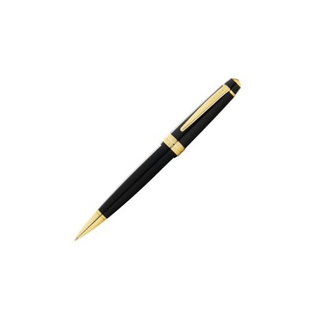 PENNA SFERA BAILEY LIGHT PUNTA F FUSTO NERO/ORO CROSS - E011021