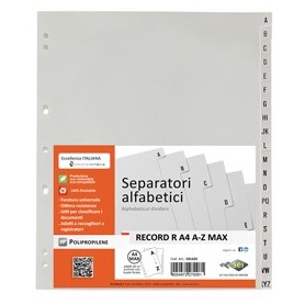 SEPARATORE ALFABETICO A-Z 24