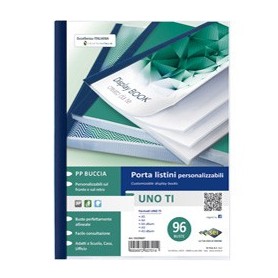 PORTALISTINI PERSONALIZZABILE UNOTI 22X30CM 96 BUSTE SEI ROTA - 55229607