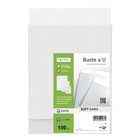 100 BUSTE A SACCO PP SOFT 54X86MM PP SEI ROTA - 650508