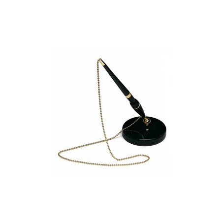 STILOFORO CON BASE MARMO NERO ART.1703-N - 1703-N