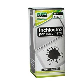 INCHIOSTRO NERO 30ML ART.1483 S/OLIO X CUSCINETTI LEBEZ - 1483-NE