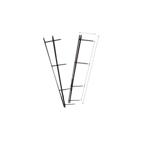 SCATOLA 25 PETTINI 4 DENTI DESKTOP VELOBIND 45MM - NERO - GBC - A9741635