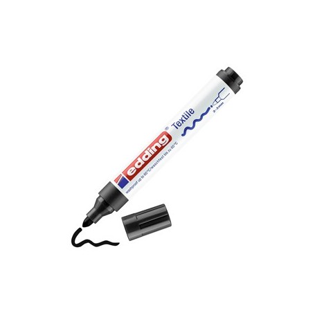 MARCATORE EDDING 4500 NERO PT 2-3MM PER TESSUTO - E-4500 001