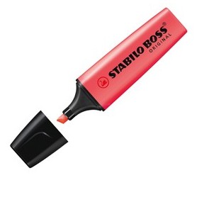 EVIDENZIATORE STABILO BOSS ROSSO 70/40 - 70/40