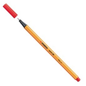 PENNARELLO STABILO POINT 88/40 ROSSO - 88/40