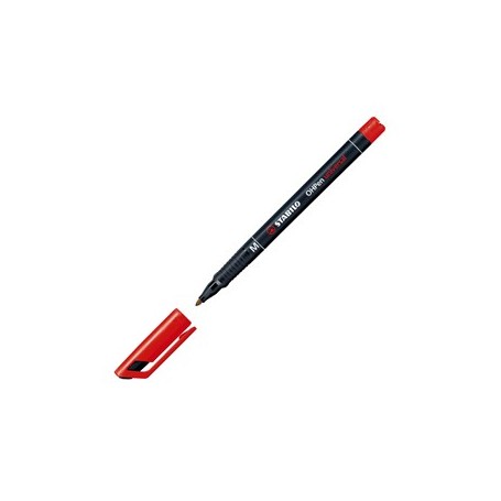PENNARELLO STABILO OHPEN 843 PERMANENTE MEDIO ROSSO - 843/40