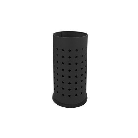 PORTAOMBRELLI FORATO 21L IN ACCIAIO NERO STILCASA - 116/N
