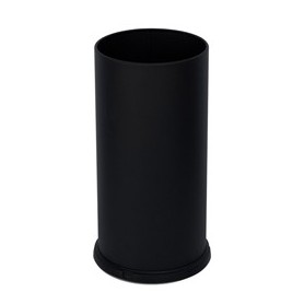 PORTAOMBRELLI STEEL CON VASCHETTA INTERNA 22L IN ACCIAIO NERO STILCASA - 581/N
