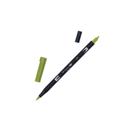 PENNARELLO TOMBOW ABT DUAL BRUSH 158 DARK OLIVE - PABT-158
