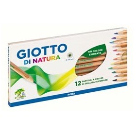 ASTUCCIO 12 PASTELLI GIOTTO DI NATURA - 240600