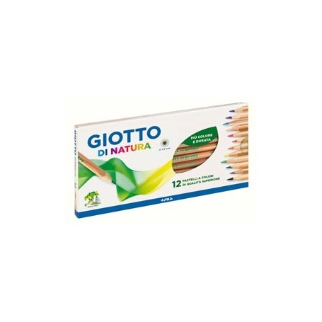 ASTUCCIO 12 PASTELLI GIOTTO DI NATURA - 240600