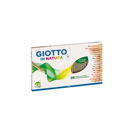 ASTUCCIO 36 PASTELLI GIOTTO DI NATURA - 240800