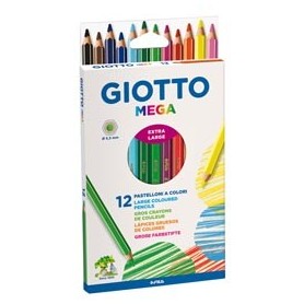 ASTUCCIO 12 PASTELLI GIOTTO MEGA - 225600