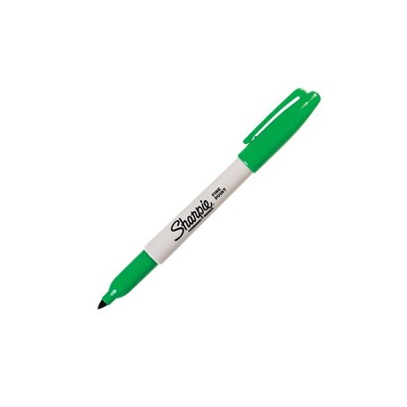 MARCATORE SHARPIE VERDE PERMANENTE P.FINE - S0810960