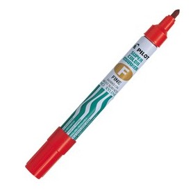 MARCATORE SUPER COLOR PERMANENT PUNTA FINE ROSSO PILOT - 2413