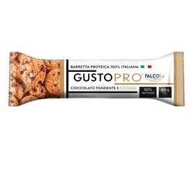 BARRETTA PROTEICA GUSTOPRO 40GR CIOCCOLATO FONDENTE E COOKIE FALCO - 01-0399