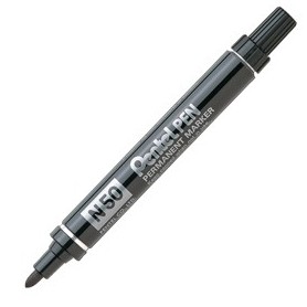MARCATORE PENTEL PEN N50 NERO P.TONDA - N50-A