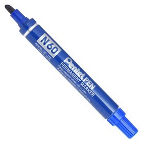 MARCATORE PENTEL PEN N60 BLU P.SCALPELLO - N60-C