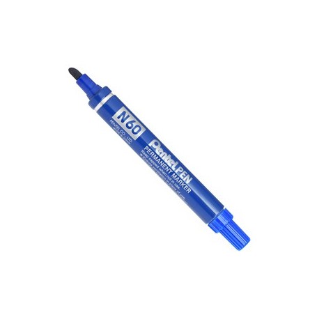 MARCATORE PENTEL PEN N60 BLU P.SCALPELLO - N60-C