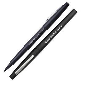 PENNARELLO FLAIR NYLON NERO PUNTA 1.1MM PAPERMATE - S0190973