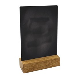 SUPPORTO SCRIVIBILE CON BASE IN LEGNO MASSELLO A6 -10