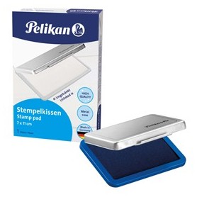 CUSCINETTO TIMBRI 7X11CM PELIKAN N.2 BLU - 100436058