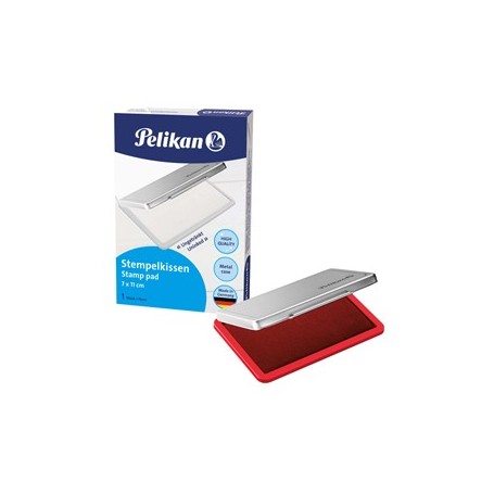 CUSCINETTO TIMBRI 7X11CM PELIKAN N.2 ROSSO - 100436059