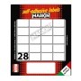ETICHETTA ADESIVA BIANCA 28X19MM (10FOGLI X 28ETICHETTE) MARKIN - X10023