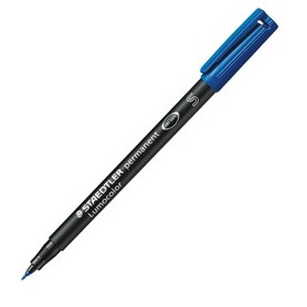 PENNARELLO LUMOCOLOR PERMANENT 313 SF 0.4MM BLU - 3133