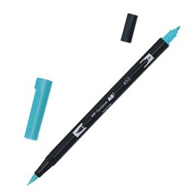 PENNARELLO TOMBOW ABT DUAL BRUSH 452 PROCESS BLUE - PABT-452