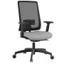 POLTRONA SEMIDIREZIONALE X-PRO GRIGIO C/ BRACCIOLI REGOLABILI - XPA/BR2D/OI