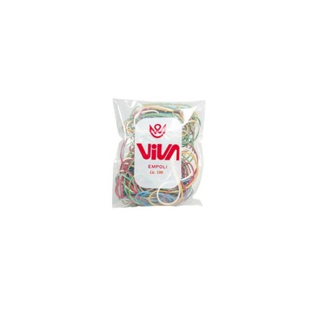 ELASTICO GOMMA BUSTA 100GR MISURE ASSORTITE - A100