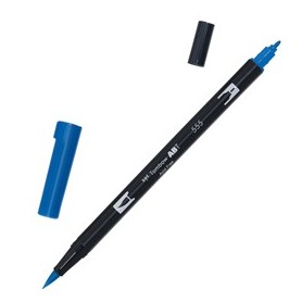 PENNARELLO TOMBOW ABT DUAL BRUSH 555 ULTRAMARINE - PABT-555