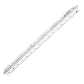 SCALIMETRO ISOTECK ARDA 30CM PER CATASTO (SCALE 1:500-1000-1250-1500-2000-2500) - 111