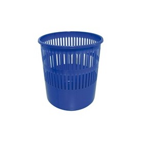 CESTINO GETTACARTE 12LT BLU TRAFORATO 4119 ARDA - 4119A