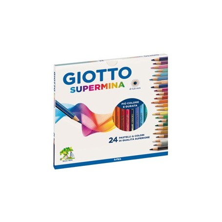 ASTUCCIO 24 PASTELLI SUPERMINA GIOTTO - 235800