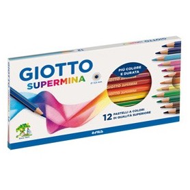 ASTUCCIO 12 PASTELLI SUPERMINA GIOTTO - 235700