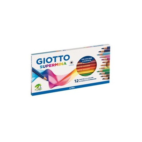 ASTUCCIO 12 PASTELLI SUPERMINA GIOTTO - 235700
