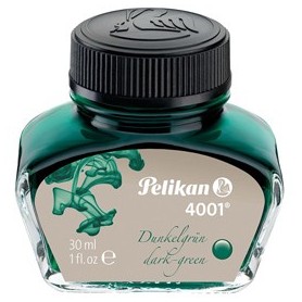 INCHIOSTRO STILOGRAFICO PELIKAN 4001 30ML VERDE SCURO - 400142562