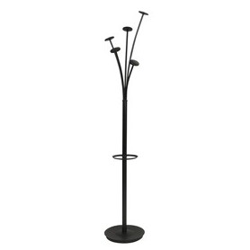 APPENDIABITI A 5 POSTI 175CM NERO FESTIVAL N ALBA - PMFEST N