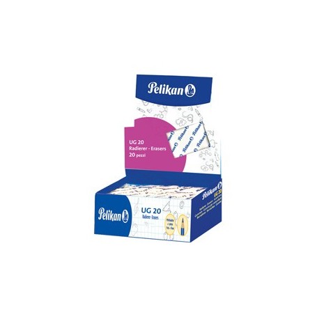 BOX 20 GOMMA-PANE PELIKAN UG20 BIANCA - 300028129